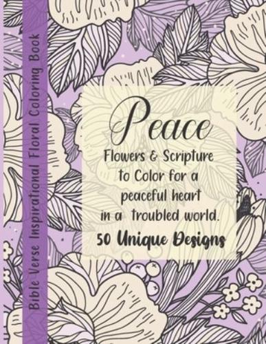 Bible Verse Floral Coloring Book