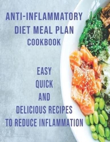 Anti-Inflammatory Diet Meal Plan Cookbook