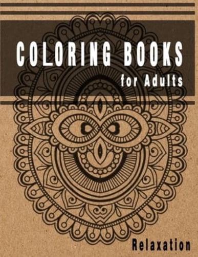 Coloring Books for Adults Relaxation