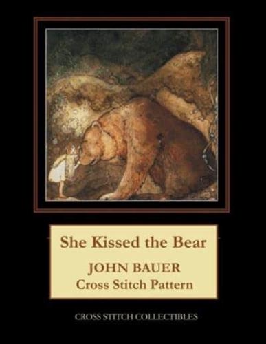 She Kissed the Bear: John Bauer Cross Stitch Pattern