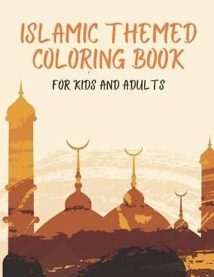Islamic Themed Coloring Book For Kids and Adults