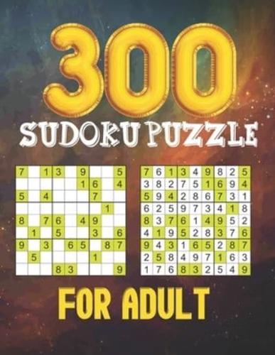 300 Sudokupuzzle for Adult