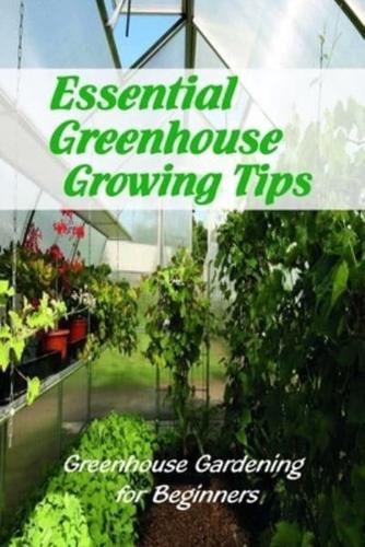 Essential Greenhouse Growing Tips