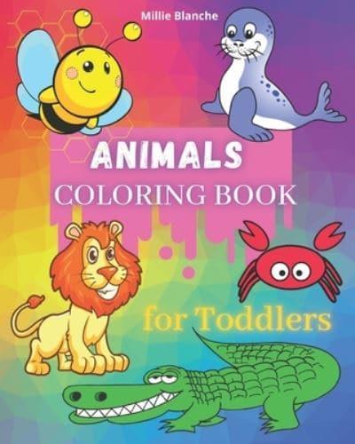 Animals Coloring Book For Toddlers