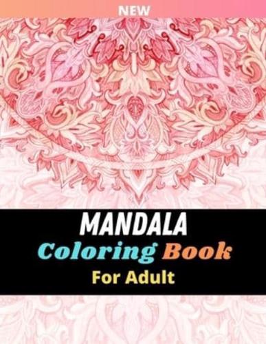 Mandala Coloring Book For Adult