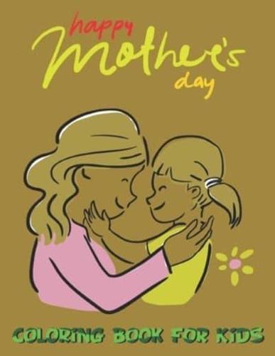 Mom And Me Coloring Book For Kids