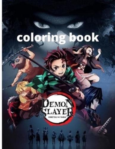 Demon slayer coloring book: Kimetsu no yaiba color wonder coloring book for adult fans demon slayer/pictures high quality