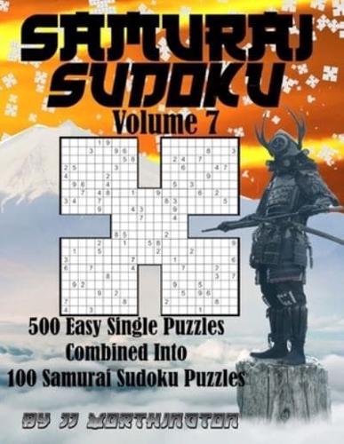 Sudoku Samurai Puzzles Large Print for Adults and Kids Easy