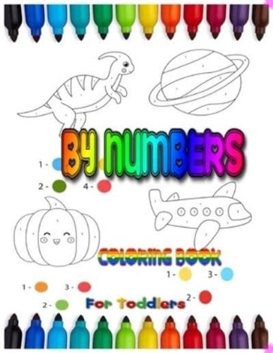 Coloring Book By Numbers for Toddlers