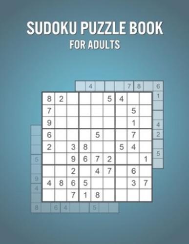 Sudoku Puzzle Book For Adults