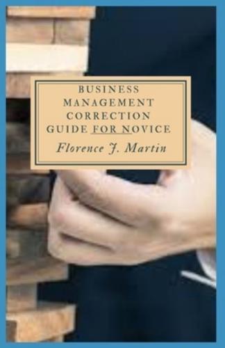 Business Management Correction Guide For Novice