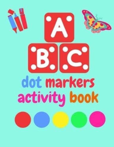 Dot Markers Activity Book ABC Animals Shapes