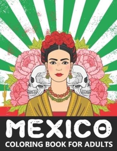 Mexico Coloring Book for Adults
