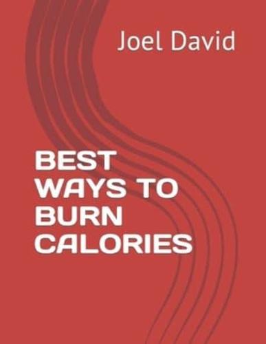 Best Ways to Burn Calories
