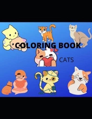 COLORING BOOK: CATS