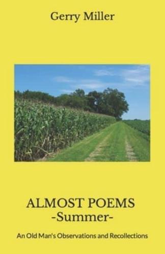 Almost Poems - Summer