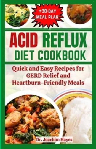 Acid Reflux Diet Cookbook