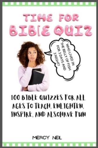 Time for Bible Quiz