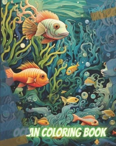 Ocean Scene Coloring Book