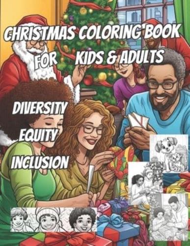 Diversity, Equity and Inclusion Christmas Coloring Book