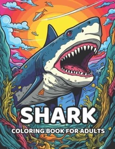 Shark Coloring Book For Adults