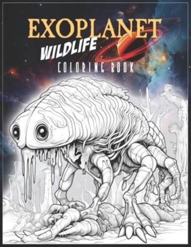 Exoplanet Wildlife Coloring Book