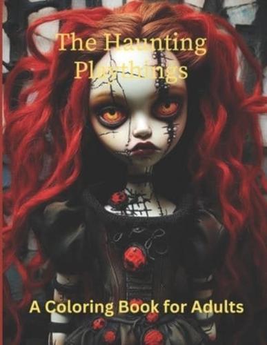 The Haunting Playthings A Coloring Book for Adults