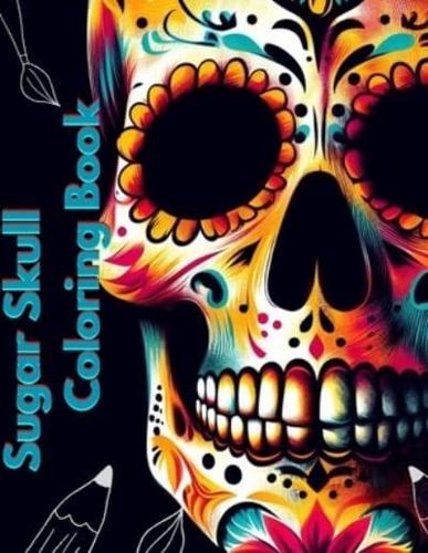 Sugar Skull Coloring Book