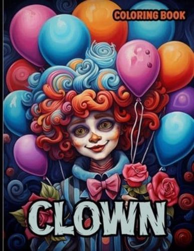 Clown Coloring Book