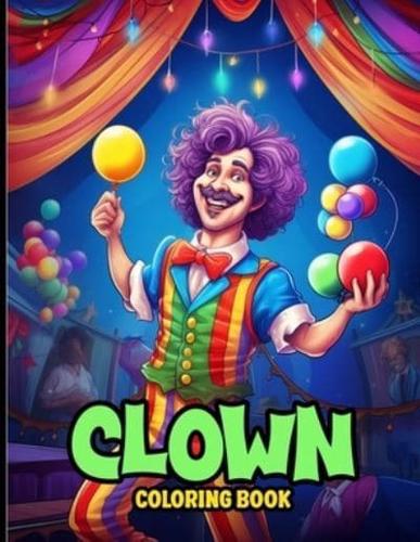 Clown Coloring Book