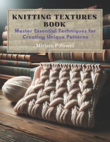 Knitting Textures Book