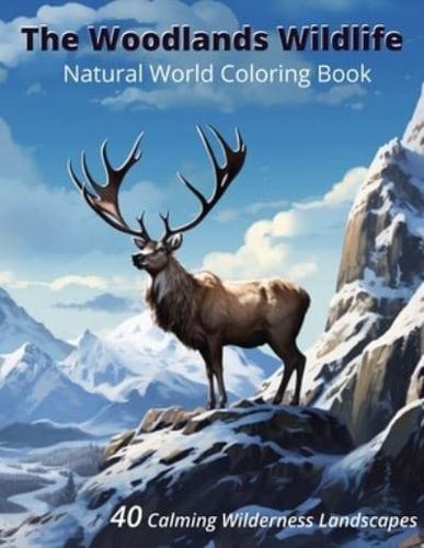 Woodlands Wildlife Natural World Coloring Book
