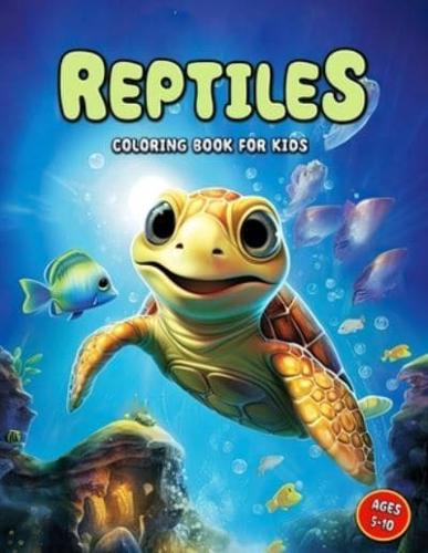 Reptiles Coloring Book for Kids
