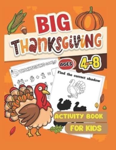 Big Thanksgiving Activity Book for Kids