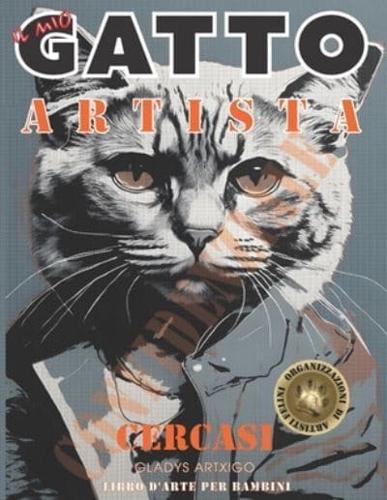 Il Mio Gatto Artista, Libro D'arte Per Bambini