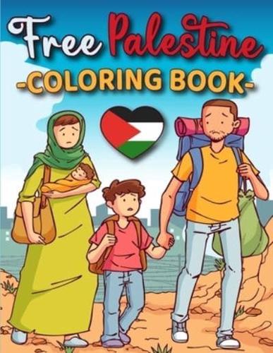 Free Palestine Coloring Book