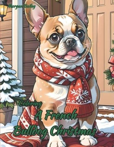 Coloring A French Bulldog Christmas