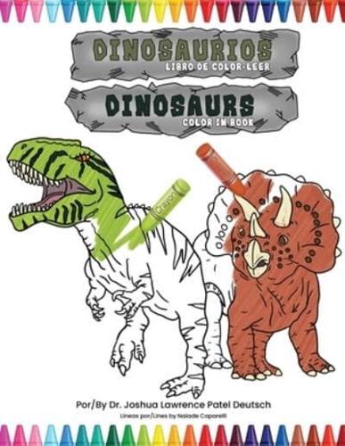 Dinosaurios Libro De Color-Leer