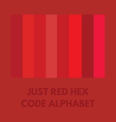 Just Red Hex Code Alphabet