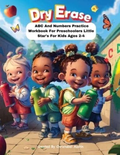 Dry Erase ABC And Numbers Practice Workbook For Preschoolers Little Star's