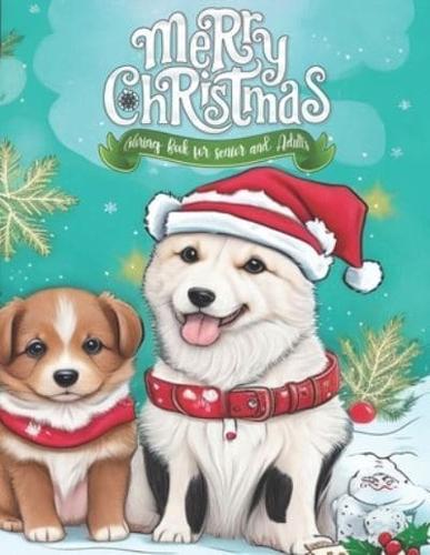 Christmas Coloring Book for Adults and Seniors
