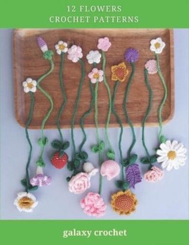 12 Flowers Crochet Patterns