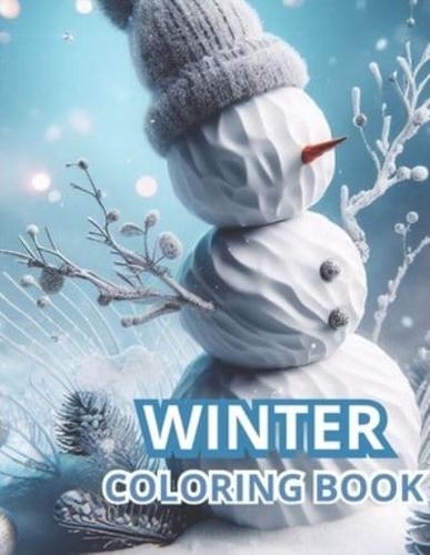 Winter Coloring Book for Kids