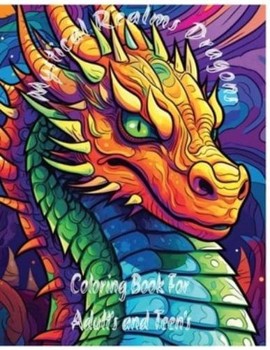Mystical Realms Dragon Coloring Book