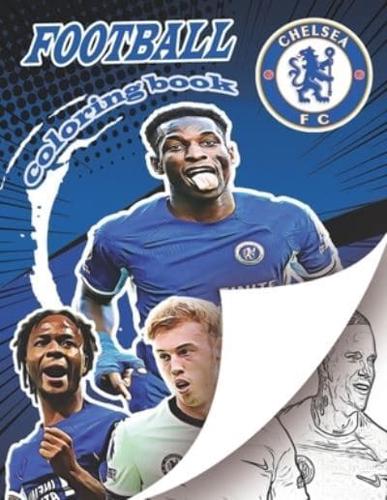 Chelsea Football Team Coloring Book