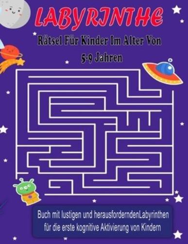 Labyrinth Rätsel Für Kinder Im Alter Von 5-9 Jahren