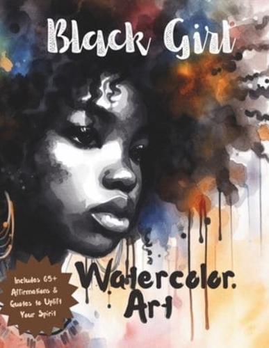 Black Girl Watercolor Art