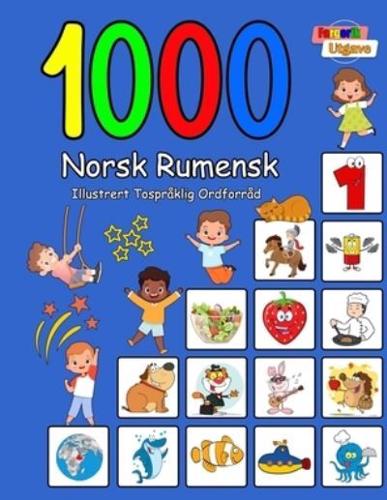 1000 Norsk Rumensk Illustrert Tospråklig Ordforråd (Fargerik Utgave)