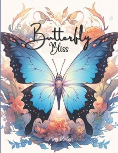 Butterfly Bliss Coloring Book