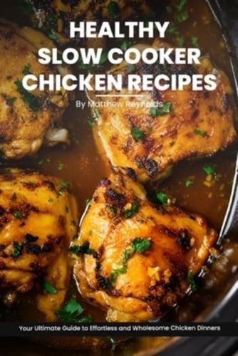 Healthy Slow Cooker Chicken Recipes Cookbook